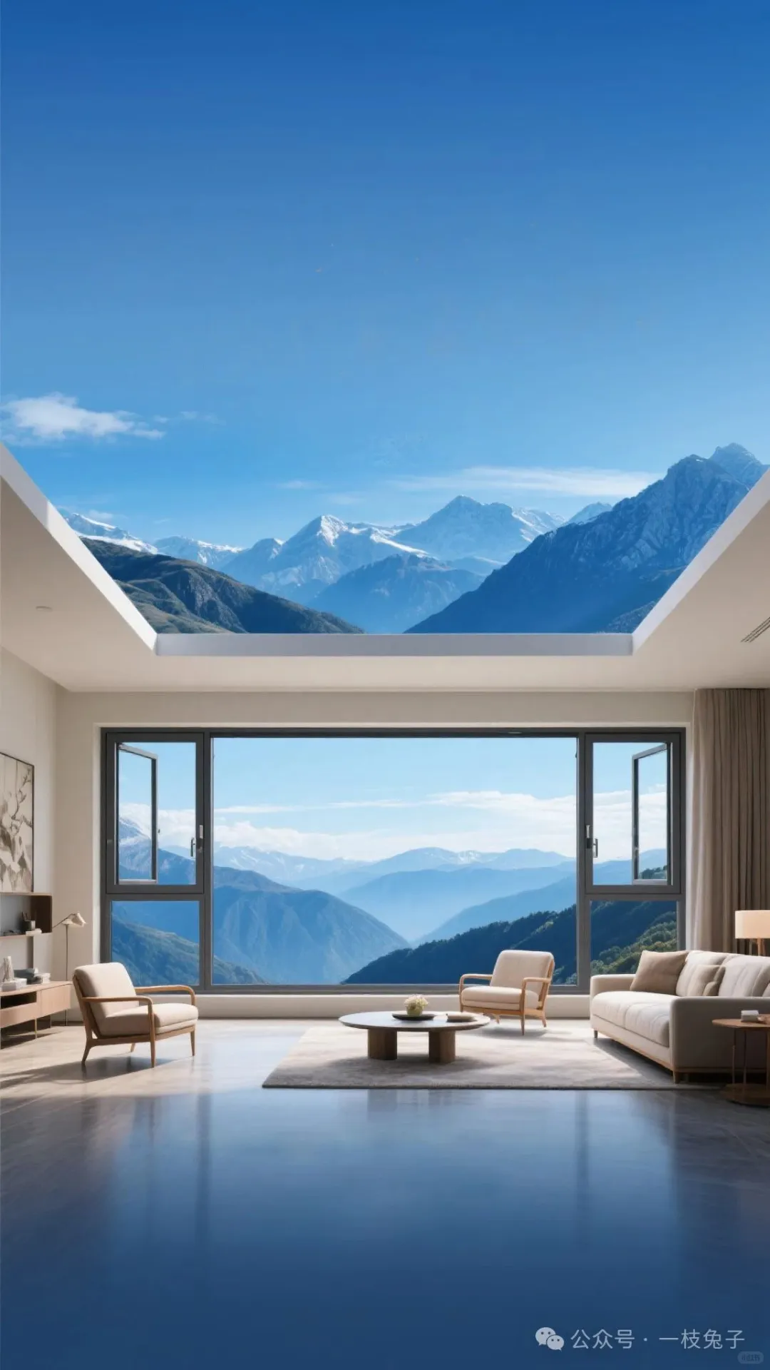 Ai发展速度太快了，这是Ai生成的门窗场景图