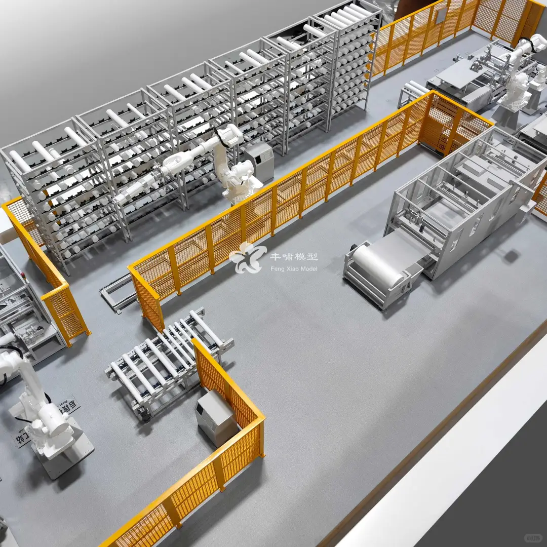 自动化生产线沙盘模型的制作过程详解