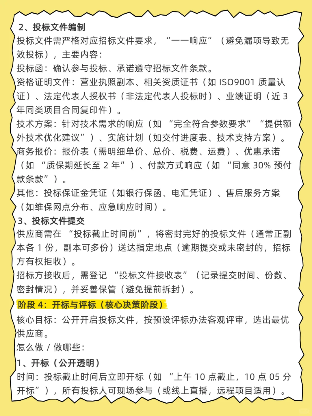 采购招标全流程全讲解！一篇说清楚！