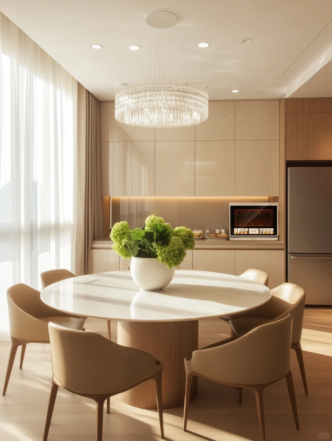 路过的阳光都舍不得离开,这个家太治愈?