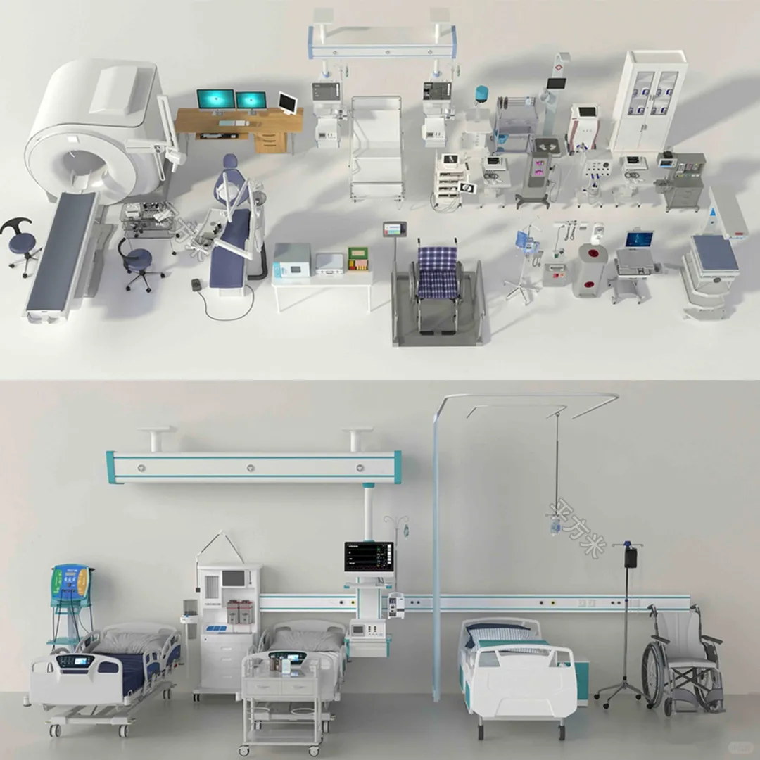 3DMAX|医疗设备3D模型