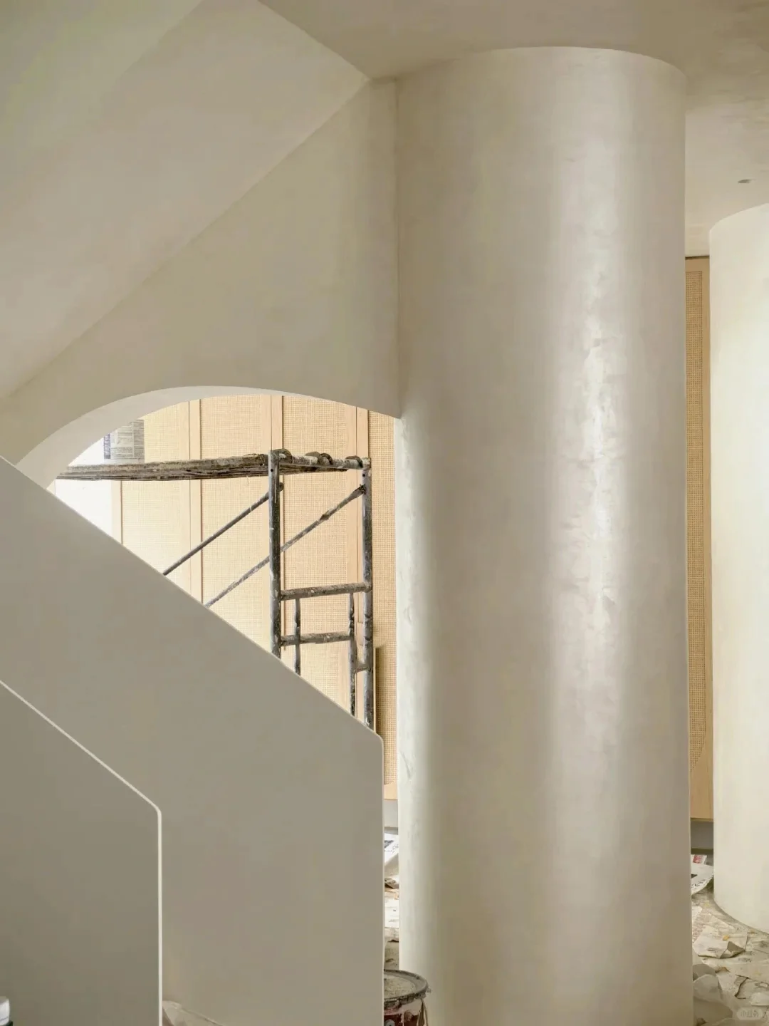 反复爱上的金属丝绸艺术漆，落地效果太绝了