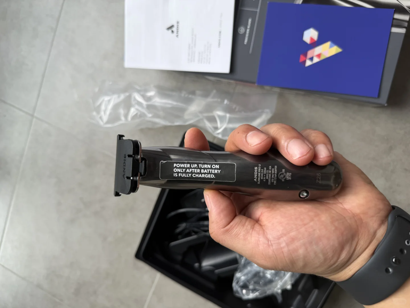 ANDIS D8 GTX 朴素 开箱