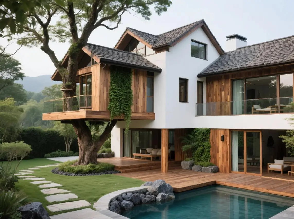 别墅设计(现代乡村风四)