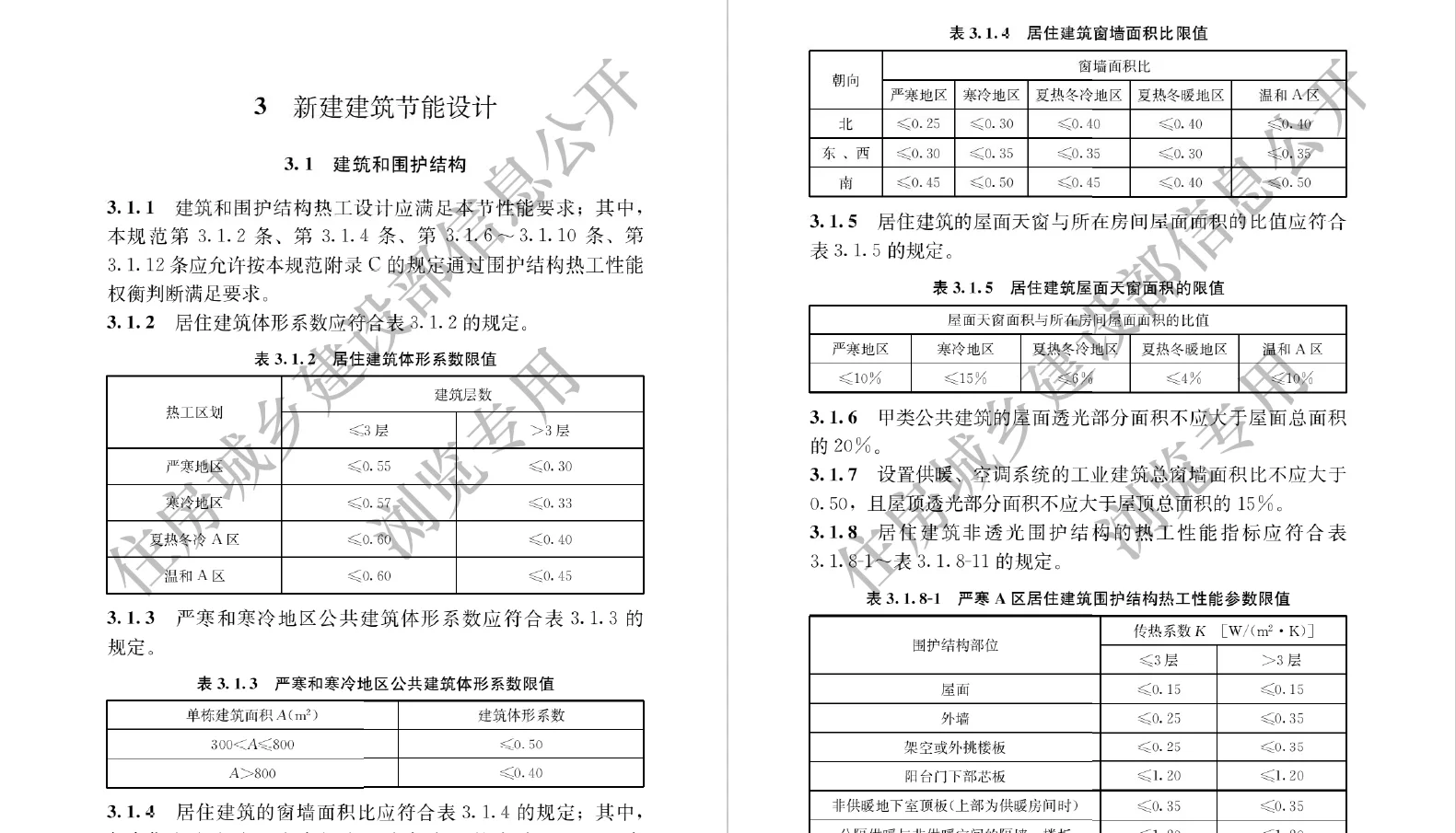 ?️建筑节能与可再生能源利用规范(中国)