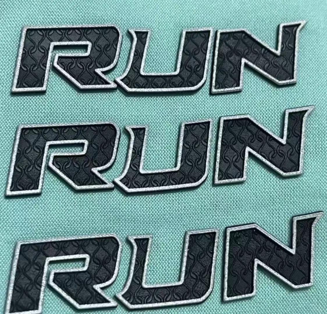 厚版3D硅胶立体热转印标