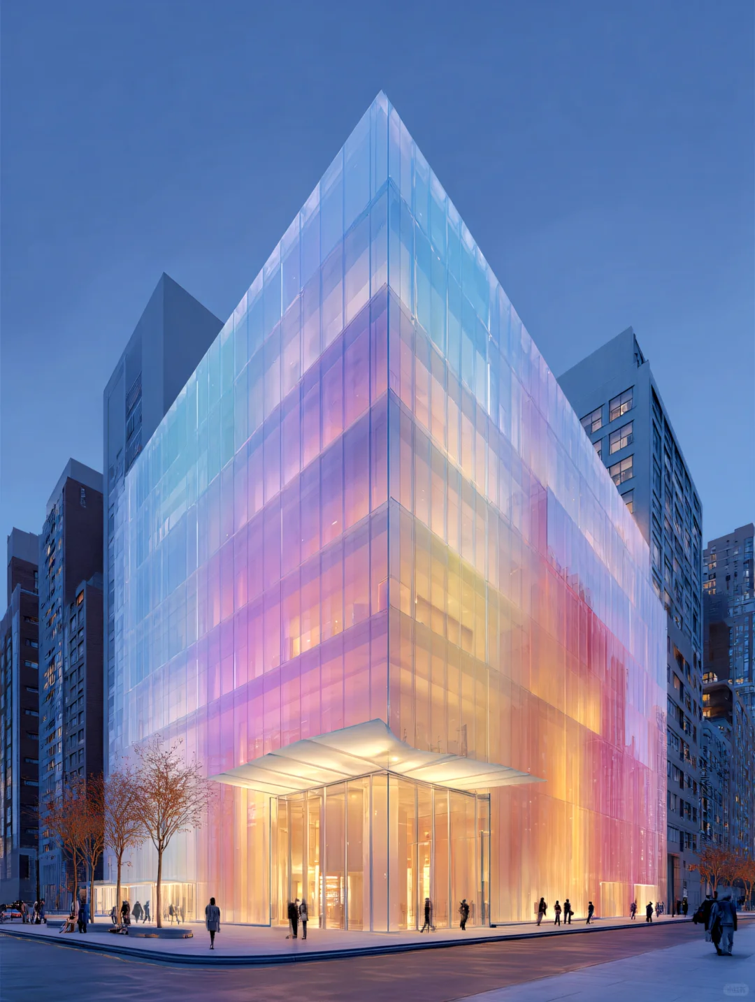 Midjourney|玻璃里的中式殿堂