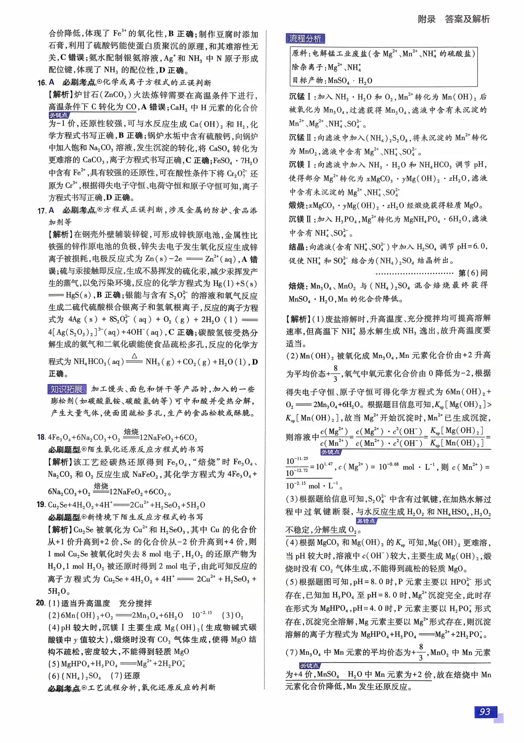 Day4 陌生方程式书写专题＋高考真题