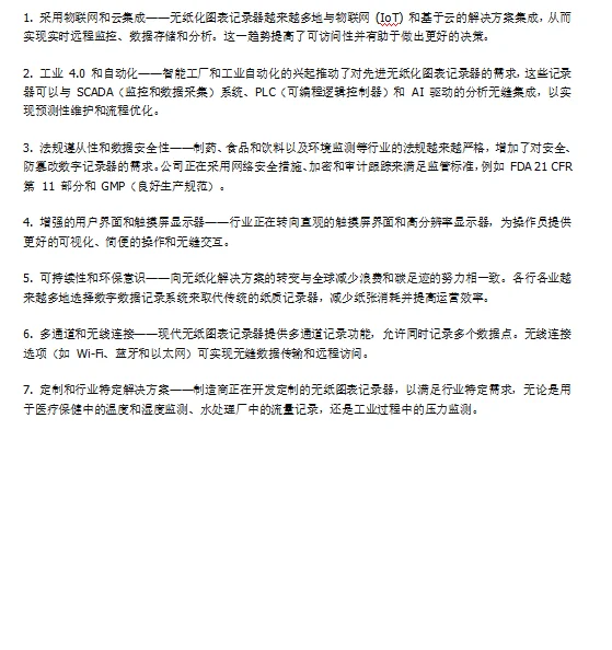 无纸化图表记录仪欧洲地区市场总体规模