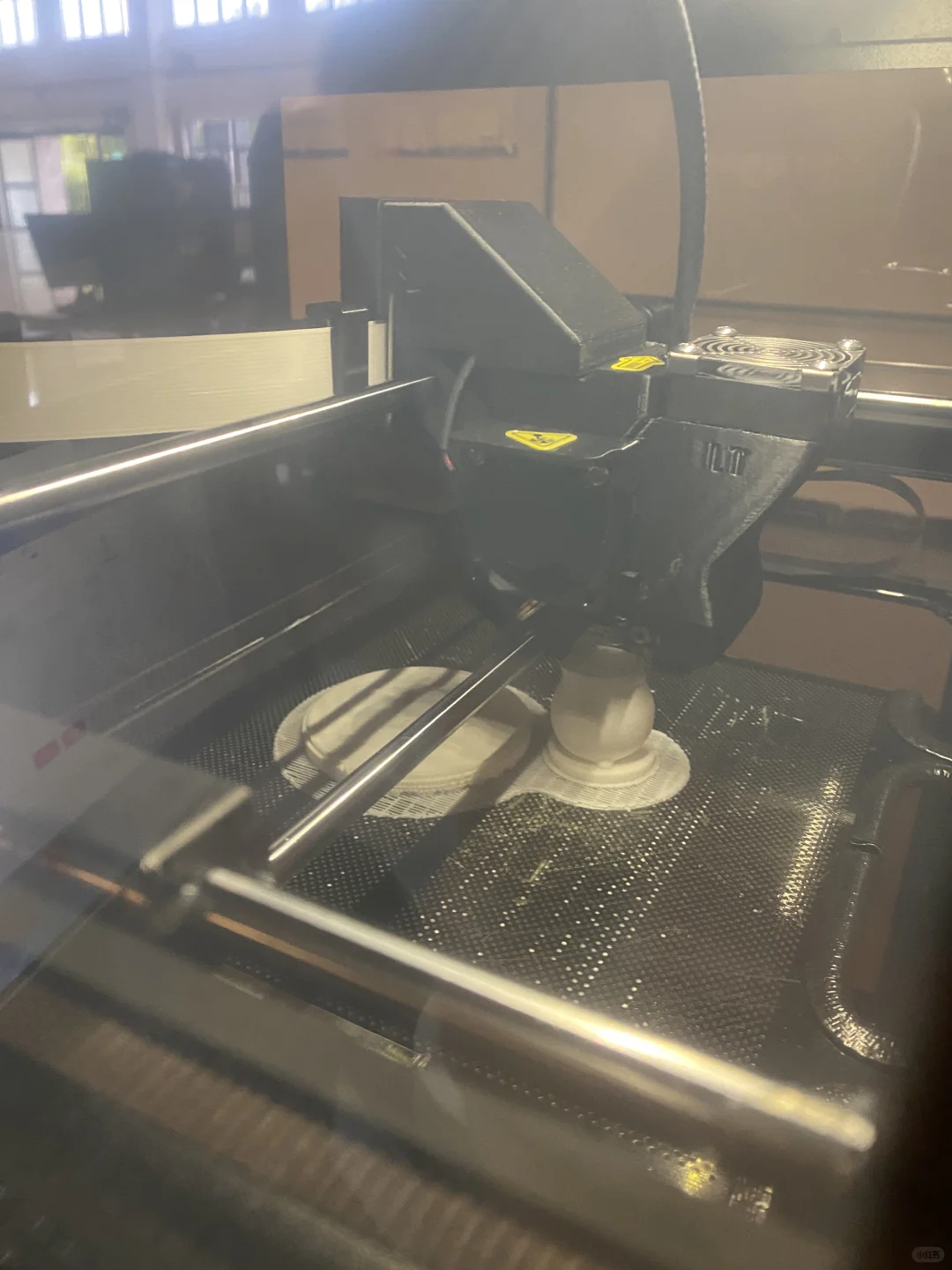 嘻嘻嘻 3d打印做出了三个自嘲熊（＾∇＾）