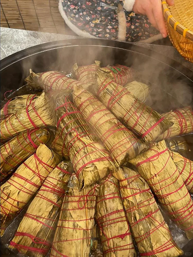 ?早餐必备！嘉兴大肉粽，美味又方便✨