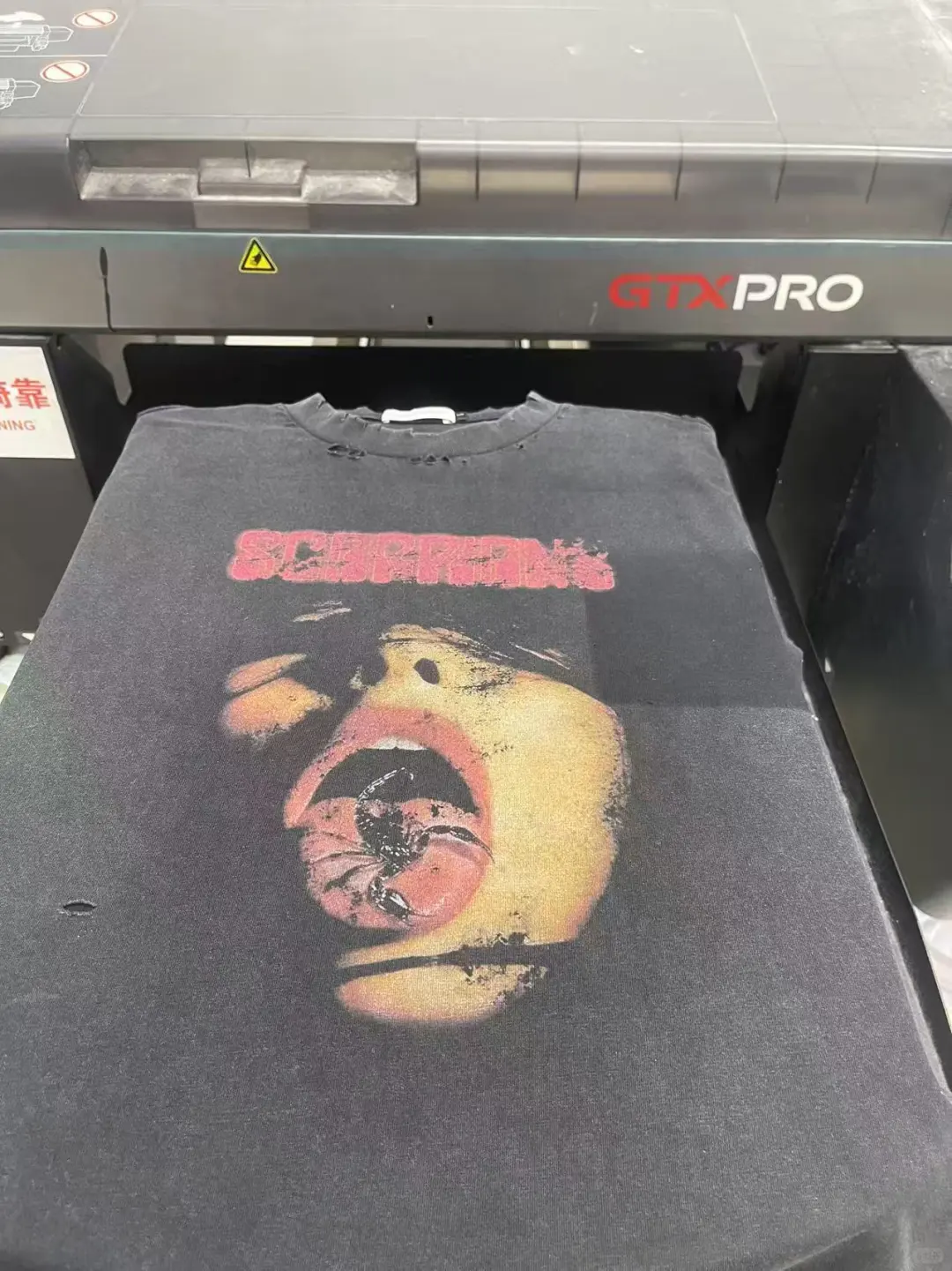 水洗与数码直喷的完美融合