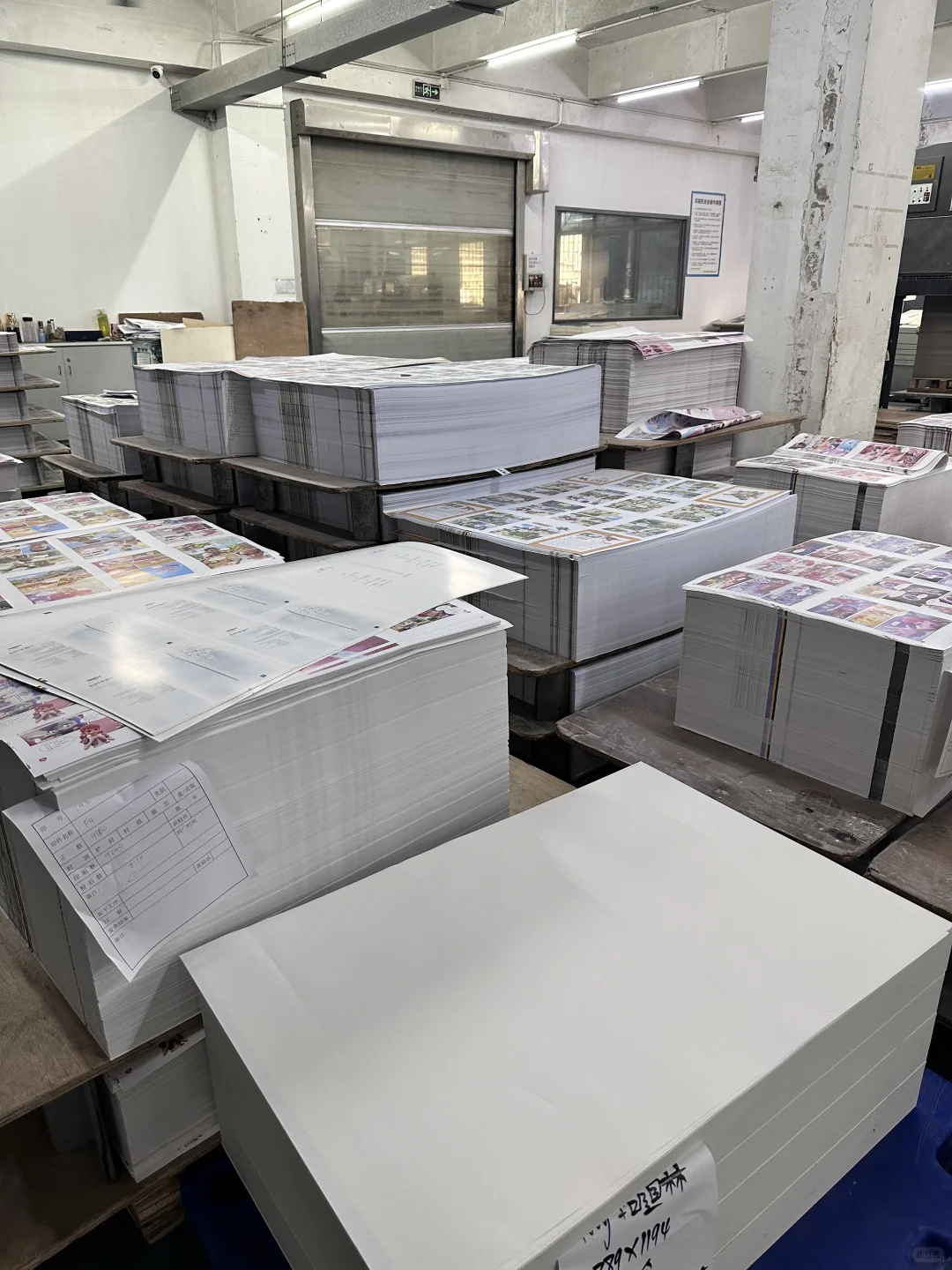 【印刷厂无滤镜实拍】直接带你进车间看实拍