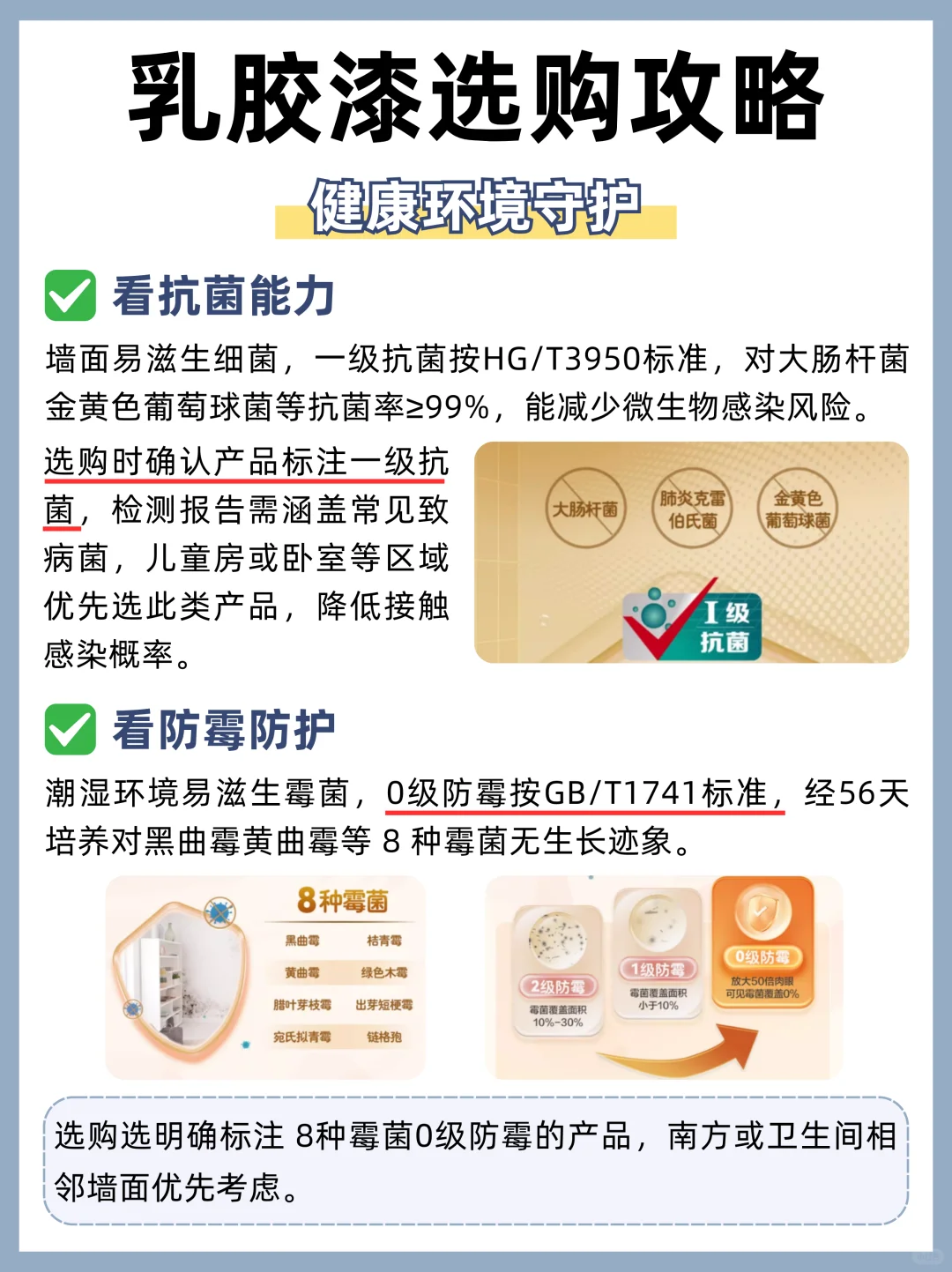 刷墙不想踩雷|健康+抗污+防霉一篇搞定!