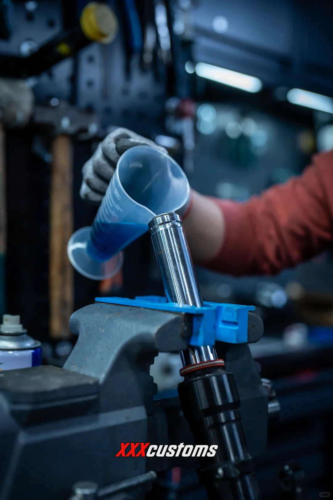 前减震更换弹簧