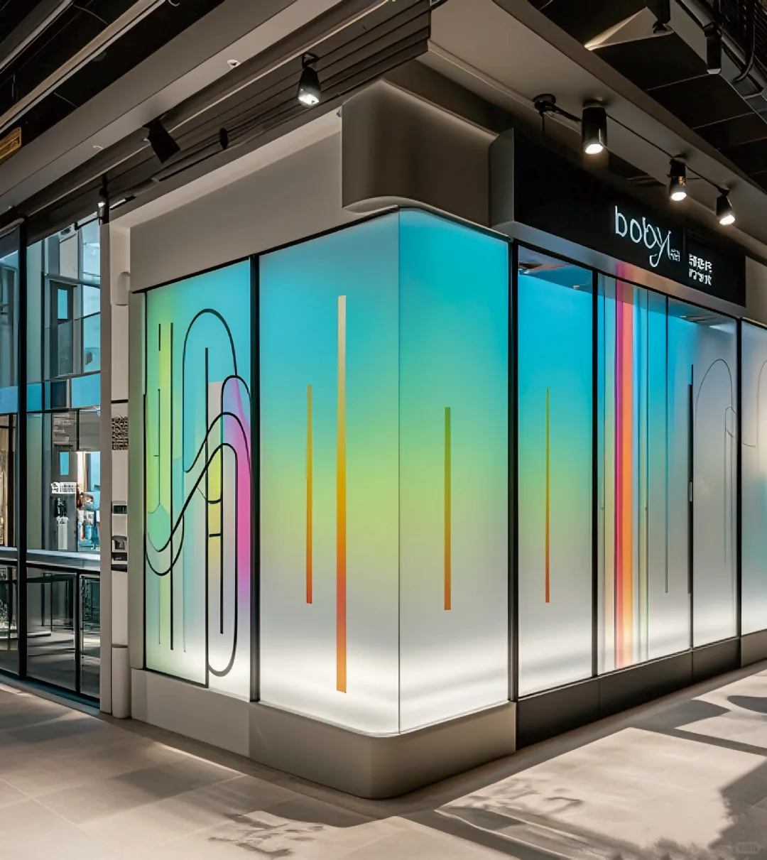 ?朦胧中透出绚丽的磨砂彩膜?