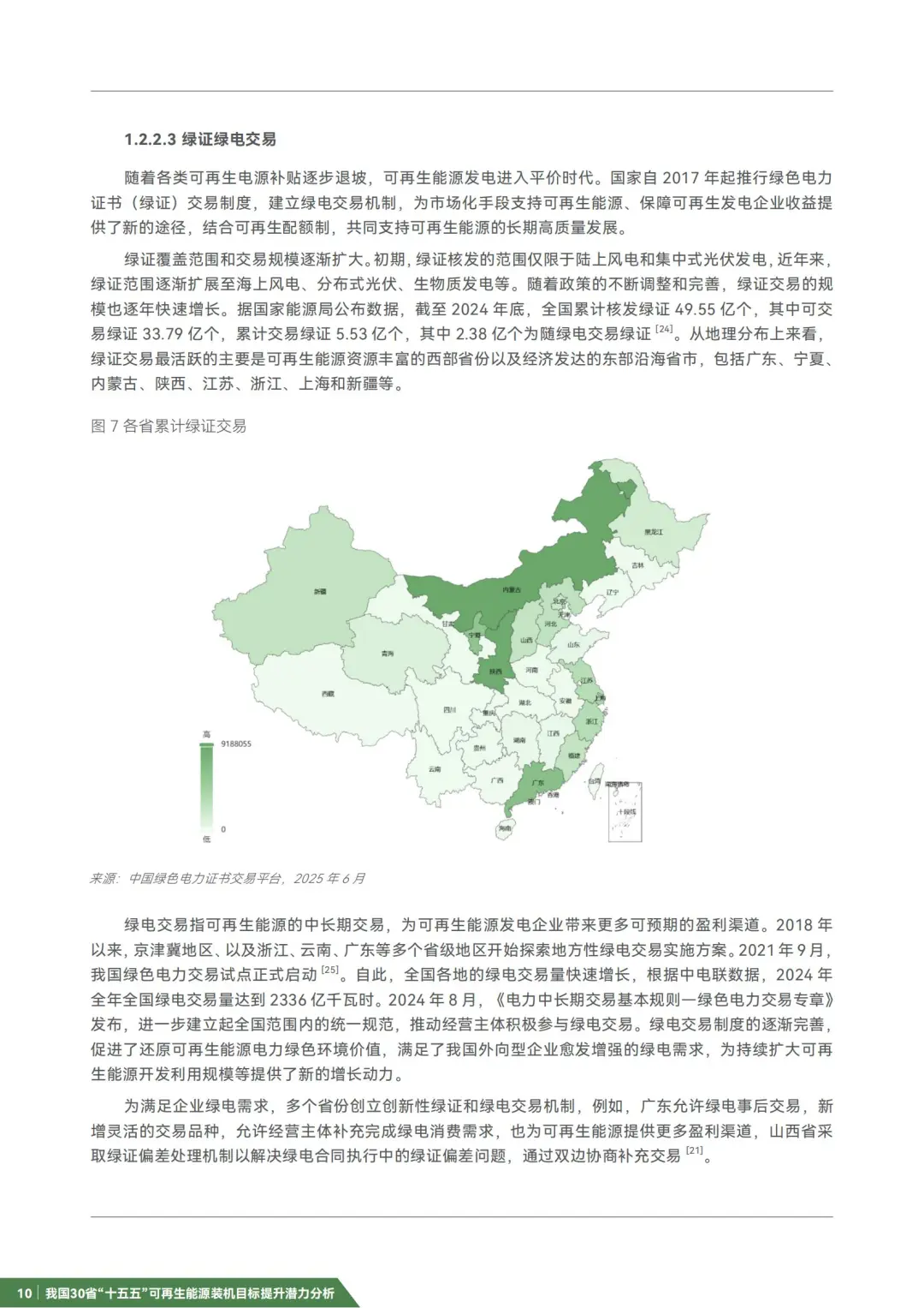 “十五五”可再生能源装机目标提升潜力分析