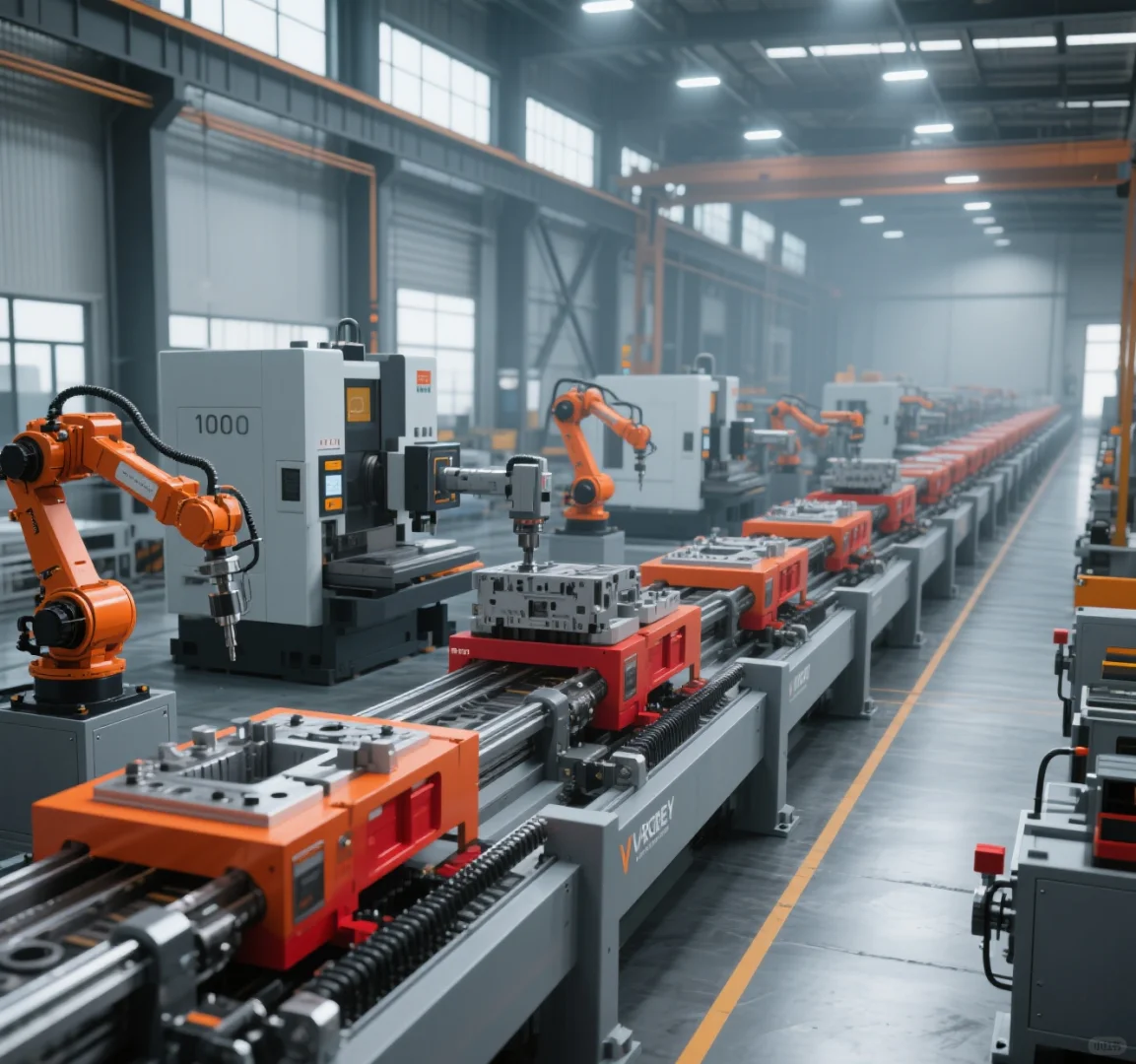 注塑模具自动生产线