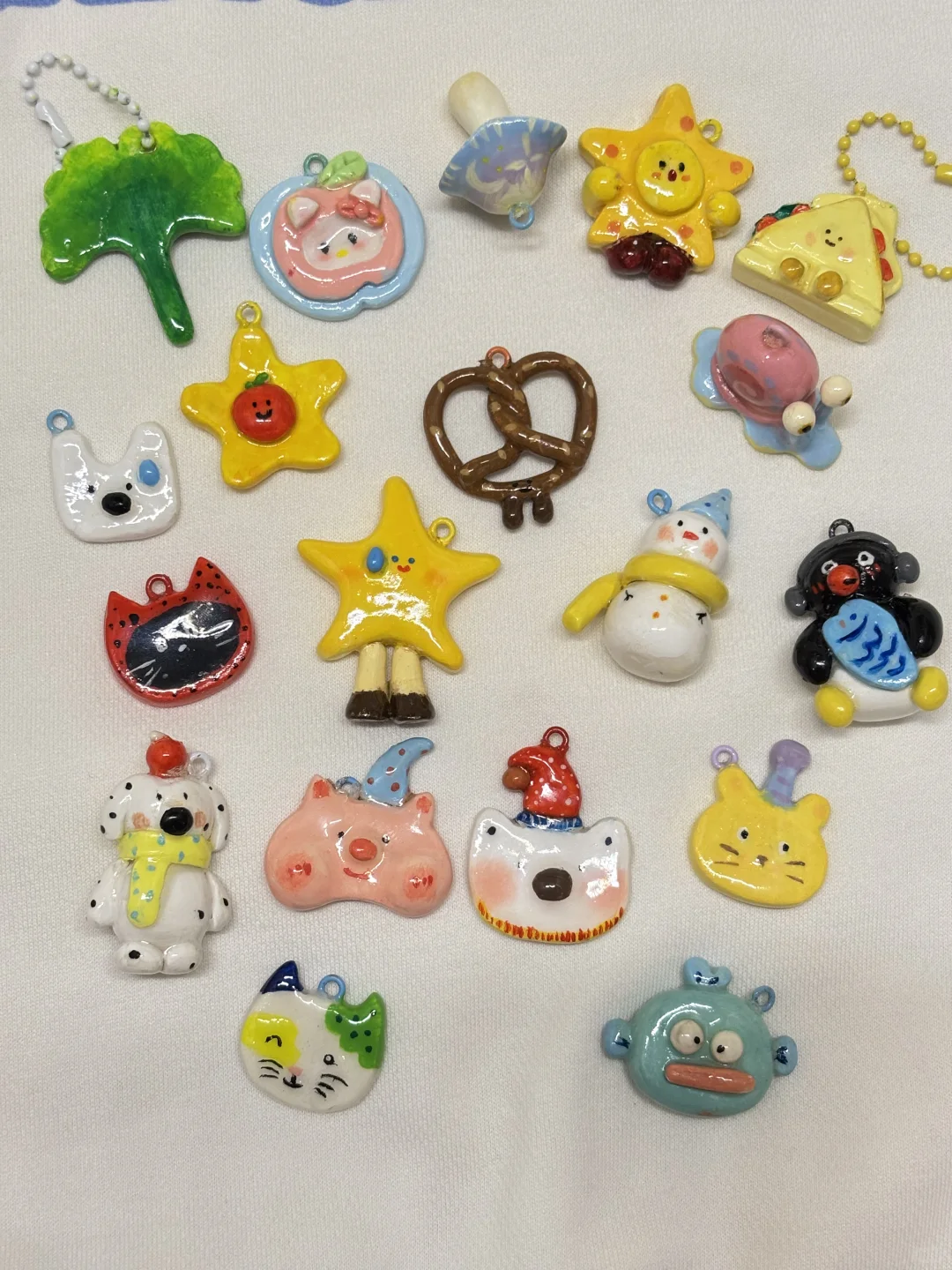 小小挂件，好喜欢做手工???