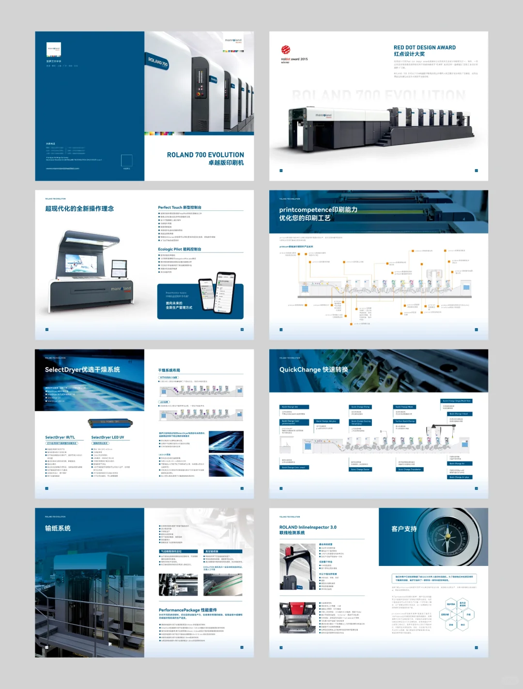 印刷设备画册设计｜高级工业风机械产品画册
