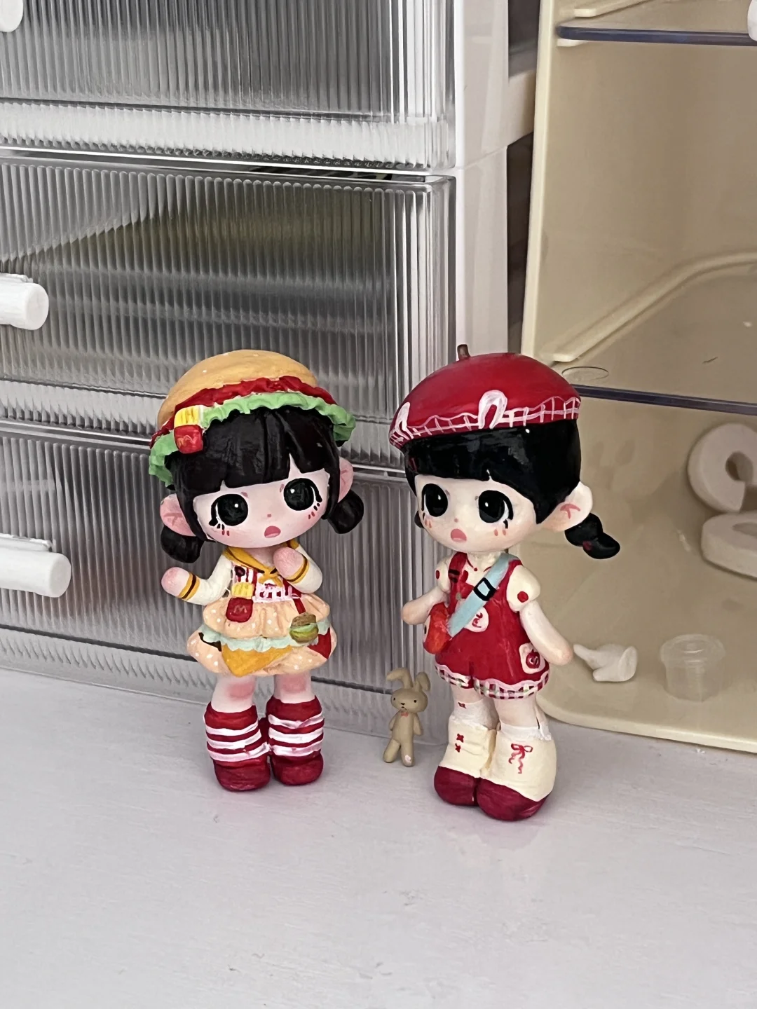 石塑小汉堡！我吃´༥`?