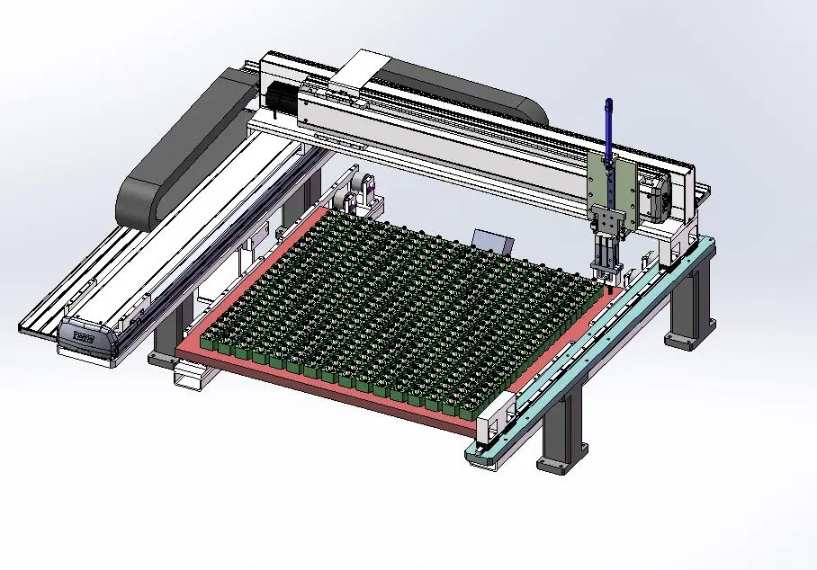 模组气动龙门上料机械手