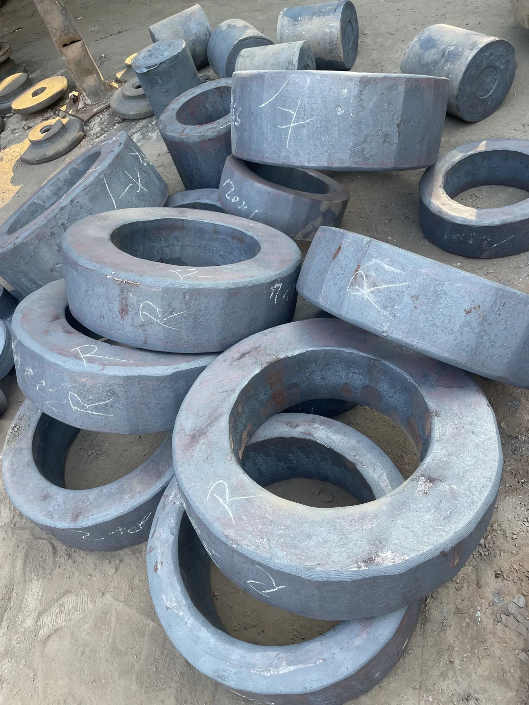 锻造分度盘毛坯 9Cr2Mo钢+粗车 数控铣床分