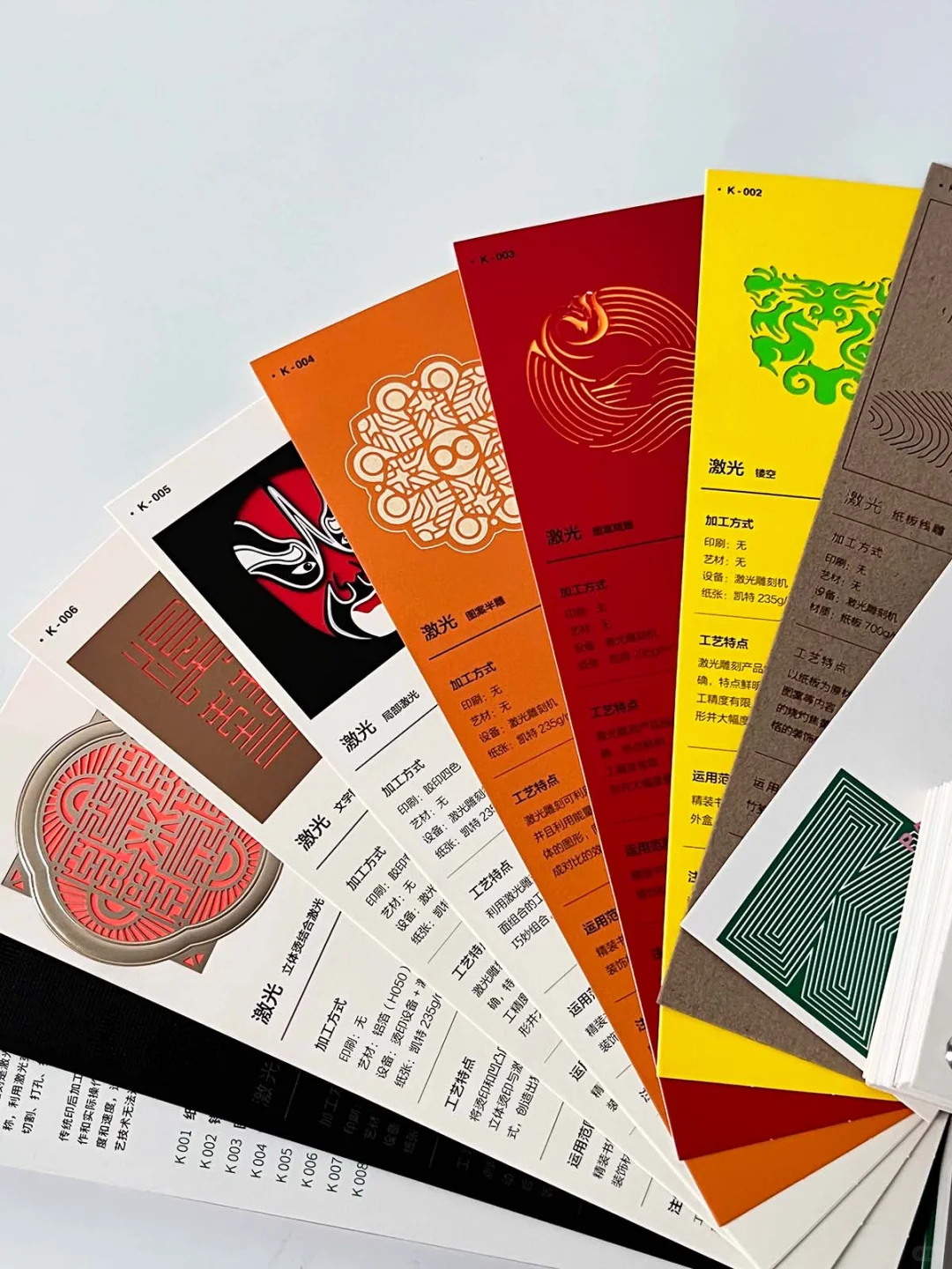 100个印刷工艺真实效果呈现