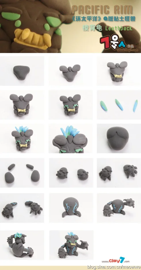 环太平洋粘土教程