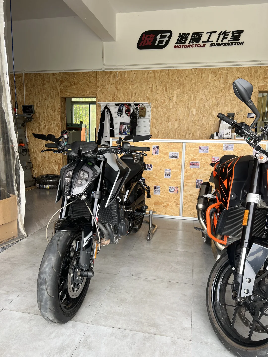 KTM duke790升级BOVITEK前避震叉芯