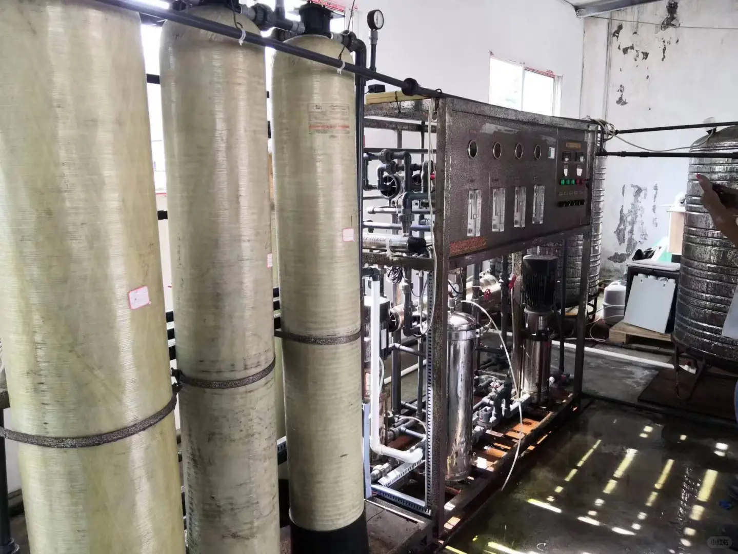 工业纯水系统超细安装准备流程来了—艾柯