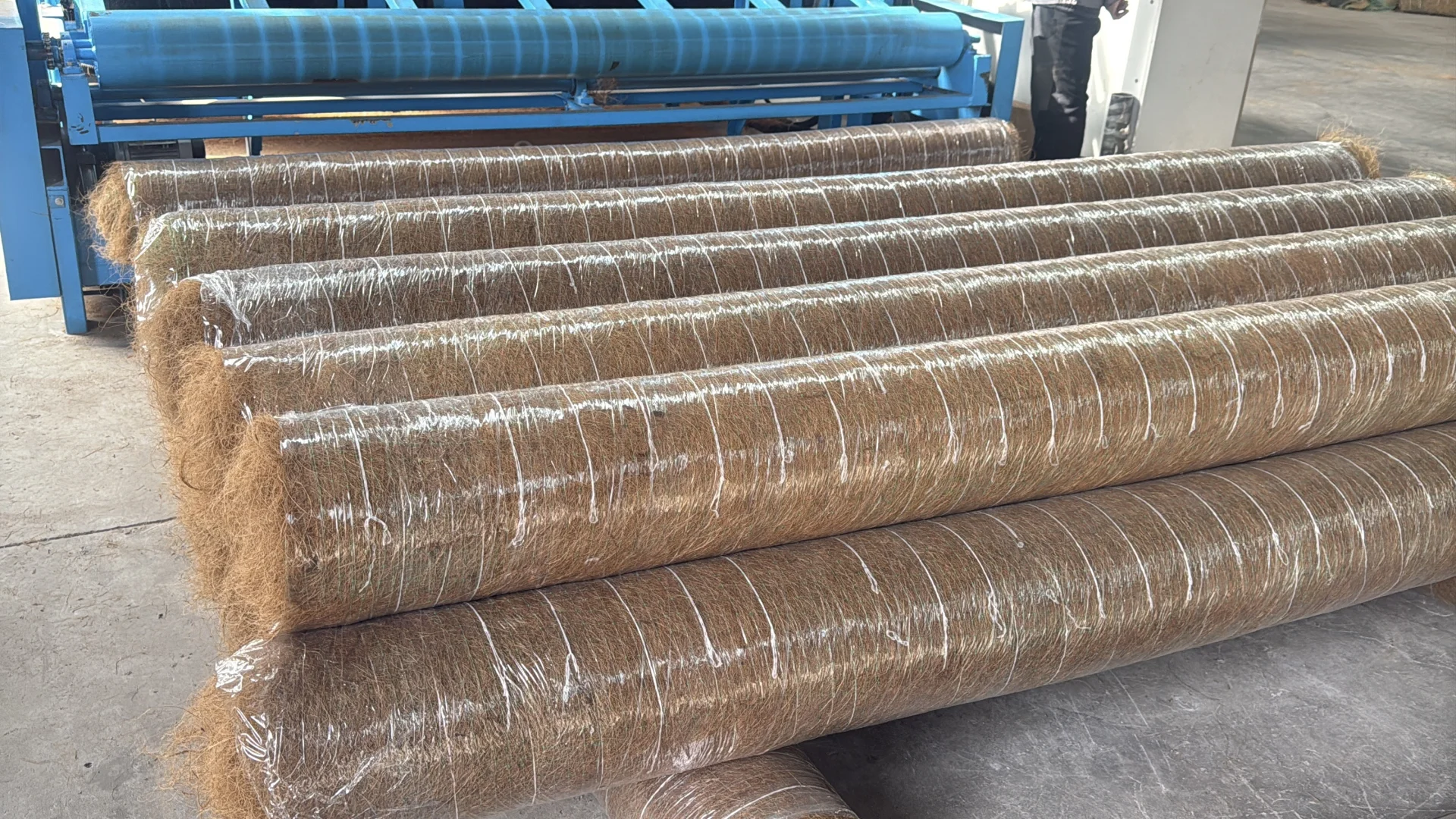 椰丝毯纤维毯护坡新材料