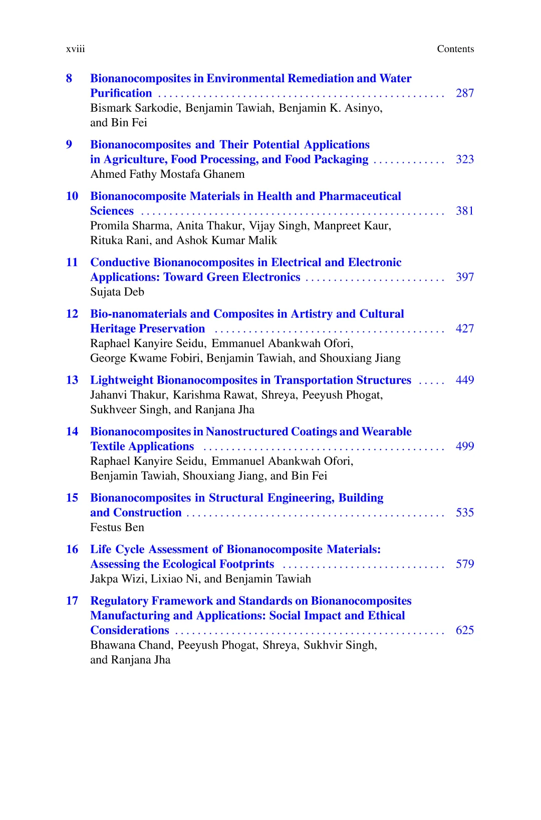 先进生物纳米复合材料:可持续发展的创新