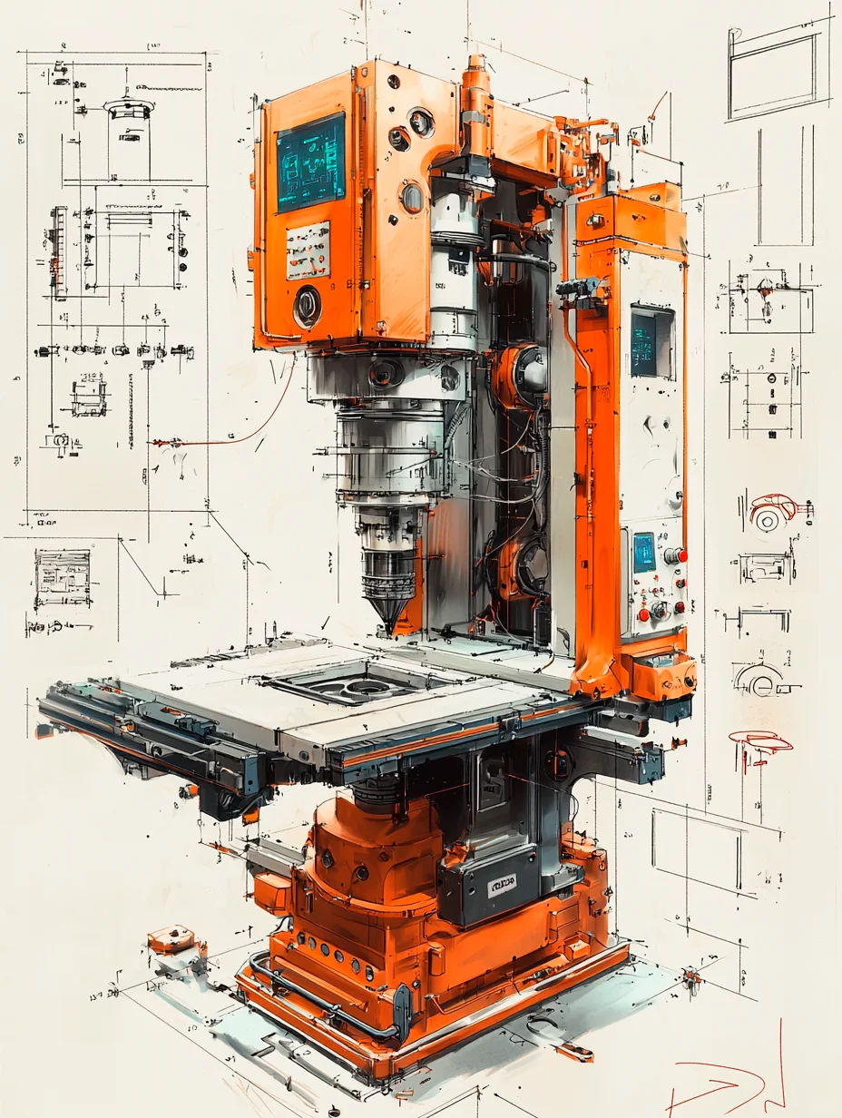 机械之美·CNC加工设备［咒语］