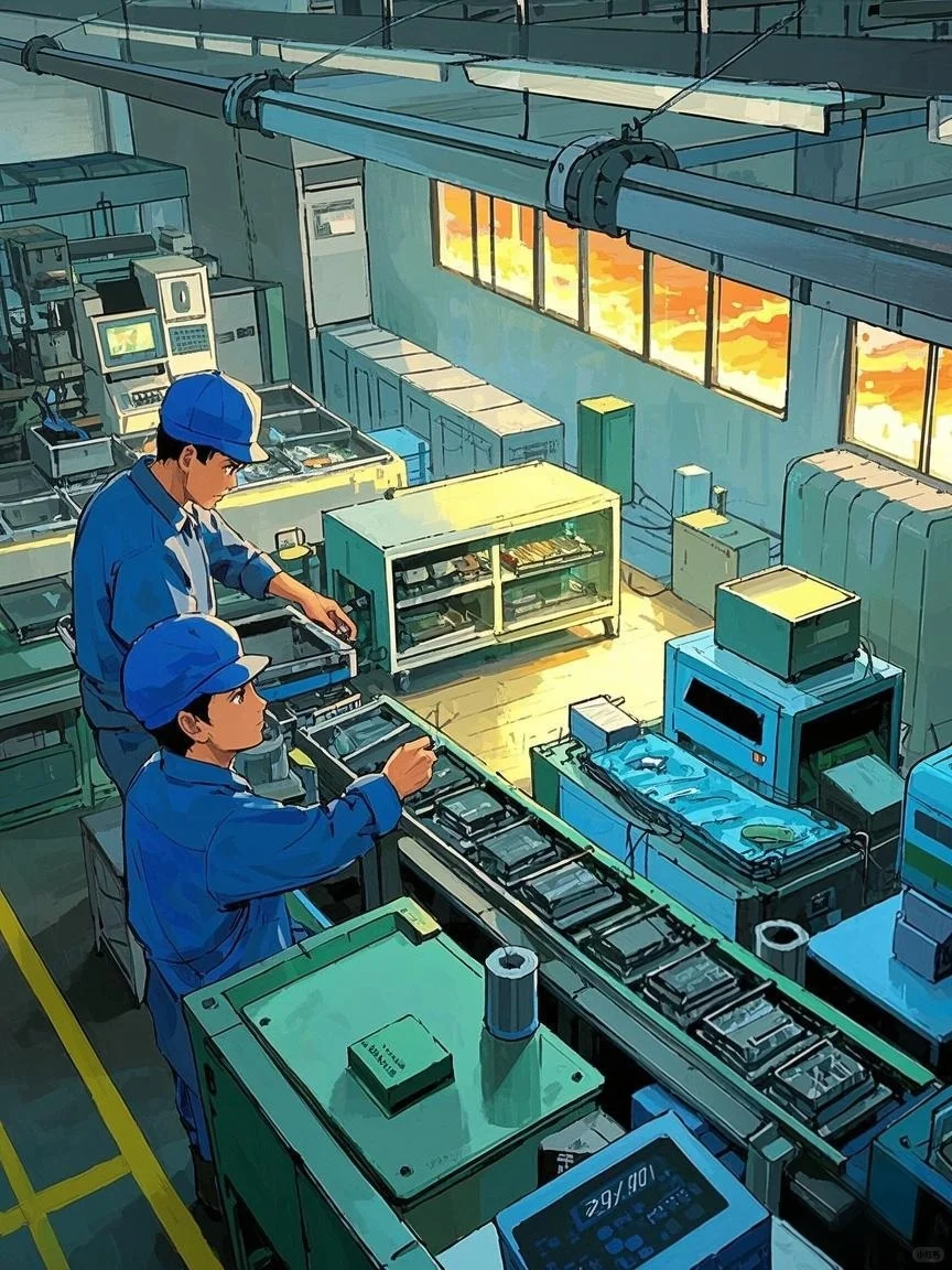 90年代东莞电子厂，藏在工笔画里的奋斗