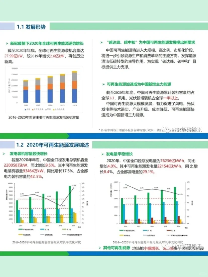 碳中和下可再生能源发展报告