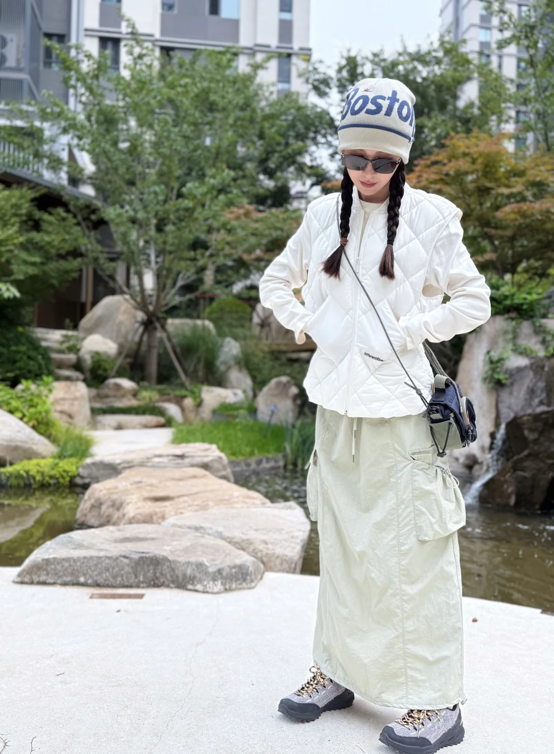 城市绿洲|工装与自然的温柔碰撞