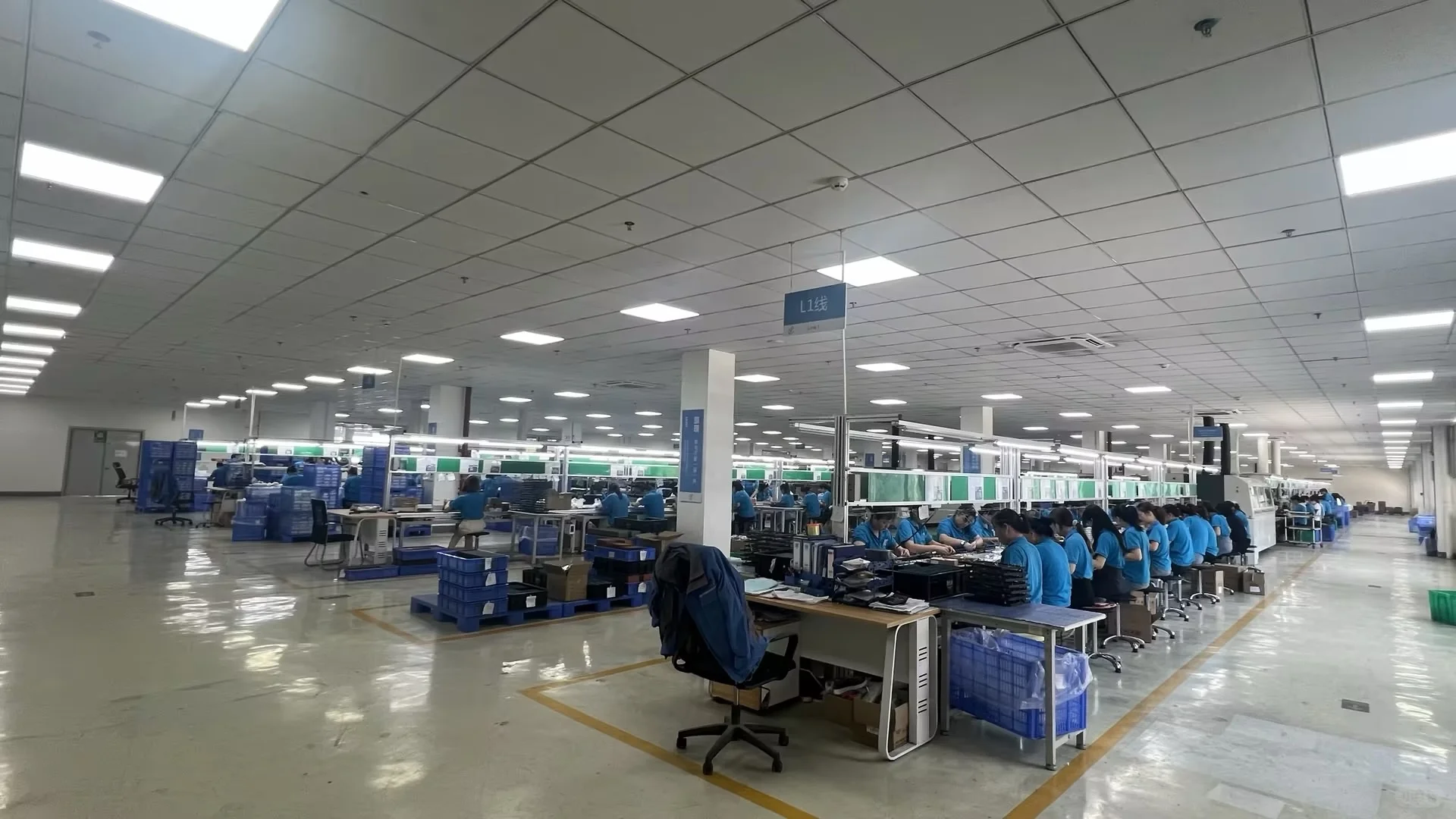 高速吹风机源头工厂生产车间