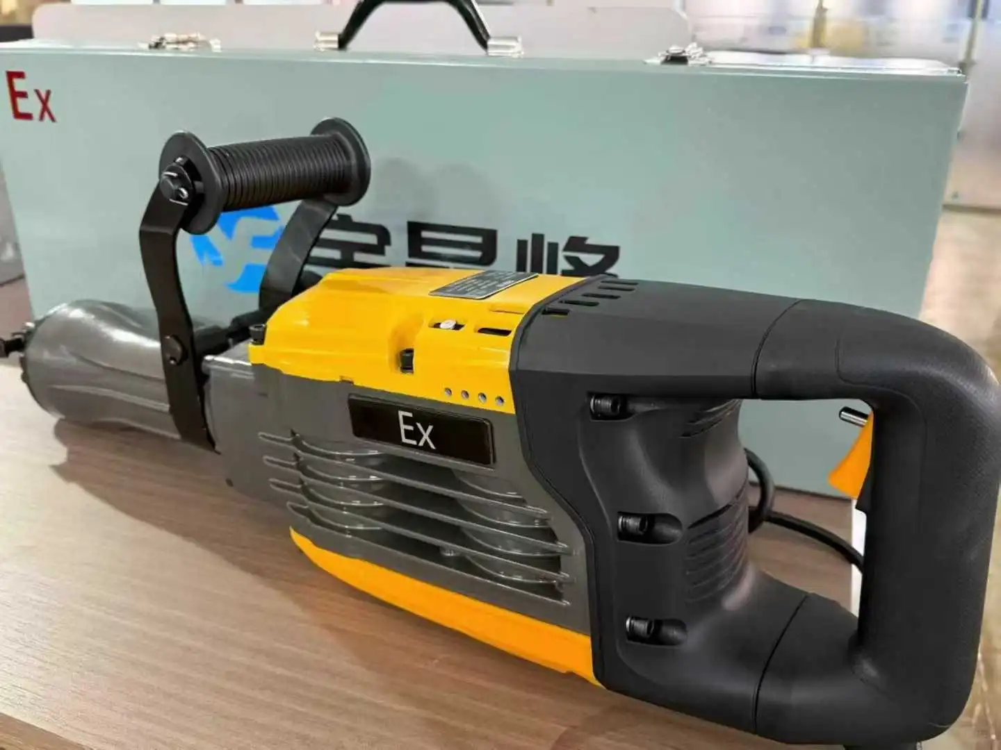 防爆电镐王者！宇晶峰无刷电机超耐用