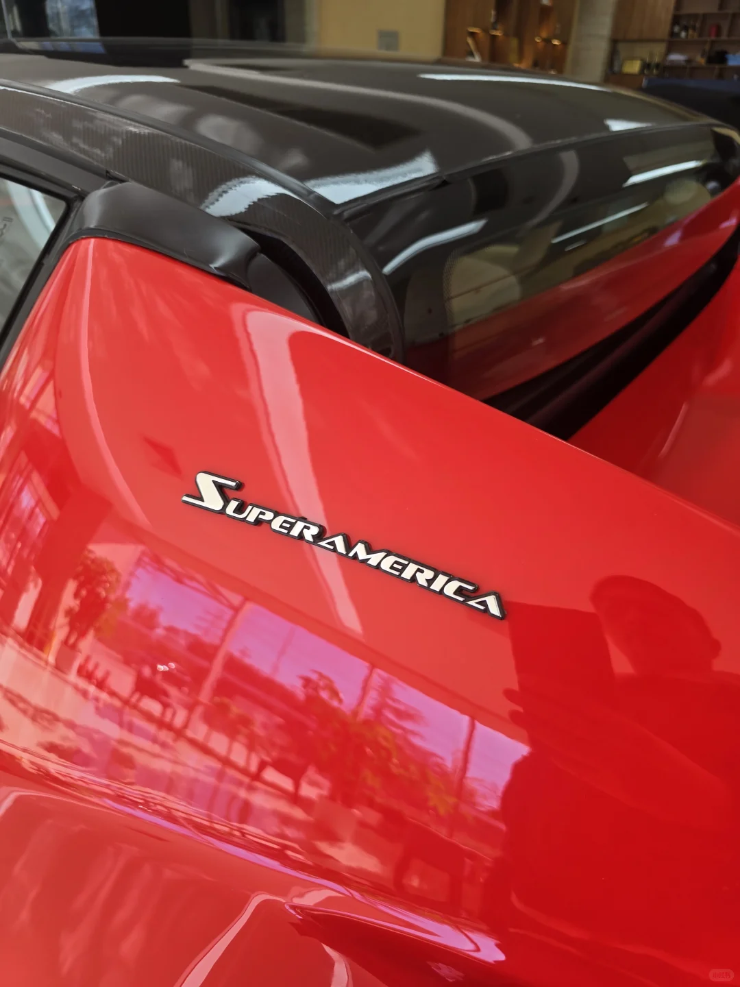 北京一辆雪藏的法拉利Superamerica