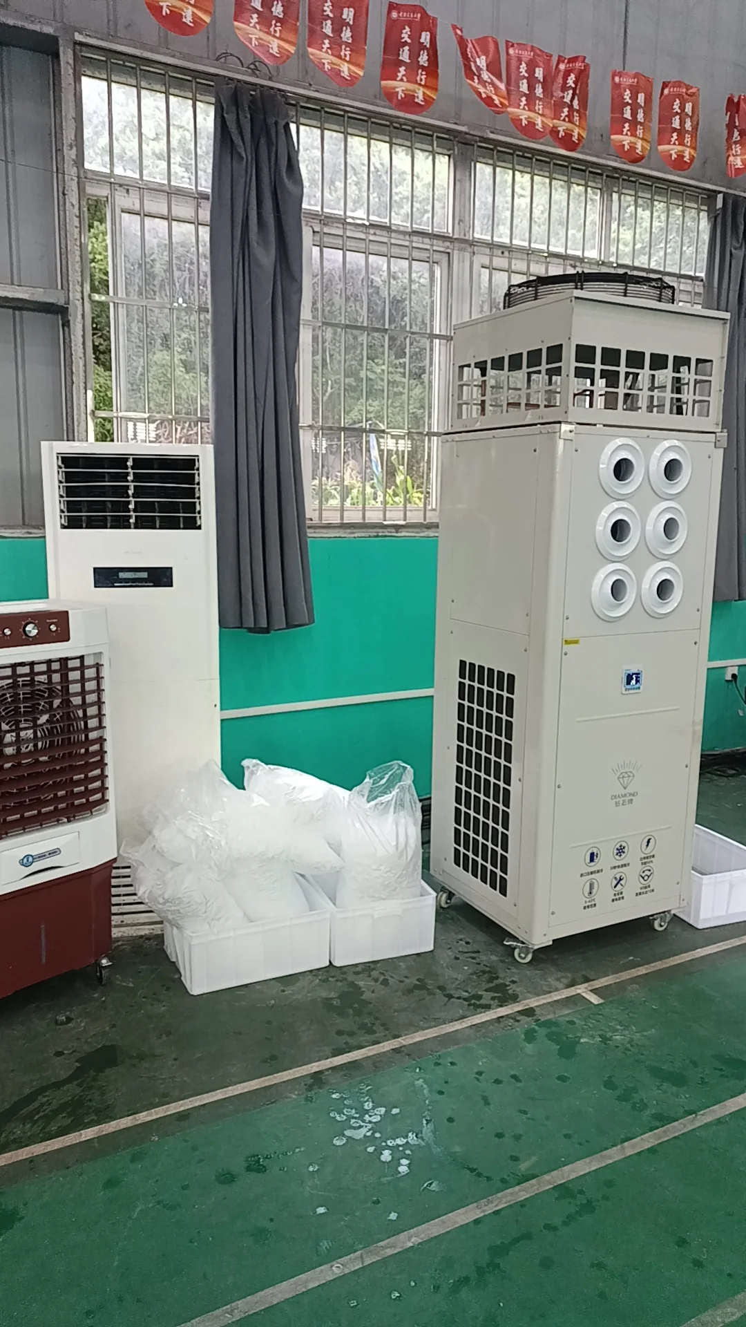 空调租赁冷风机出租厂房车间降温设备安装