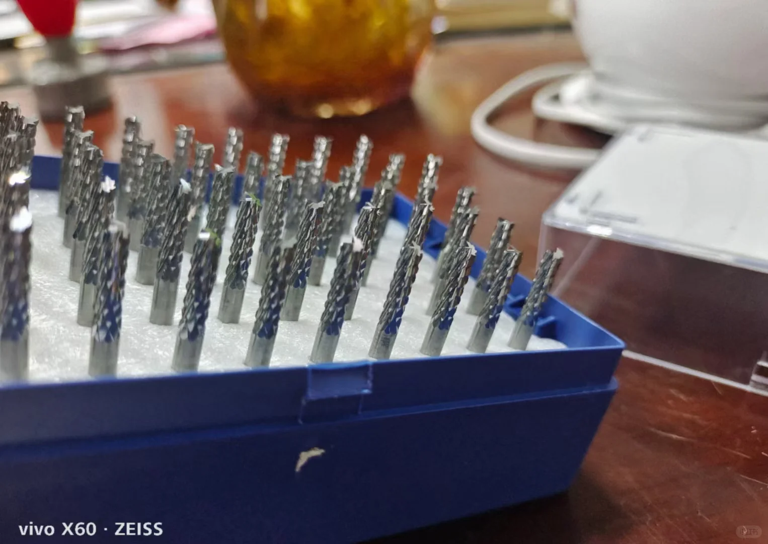 通信设备，钛蓝钛合金，PCB二手钻头，镀金