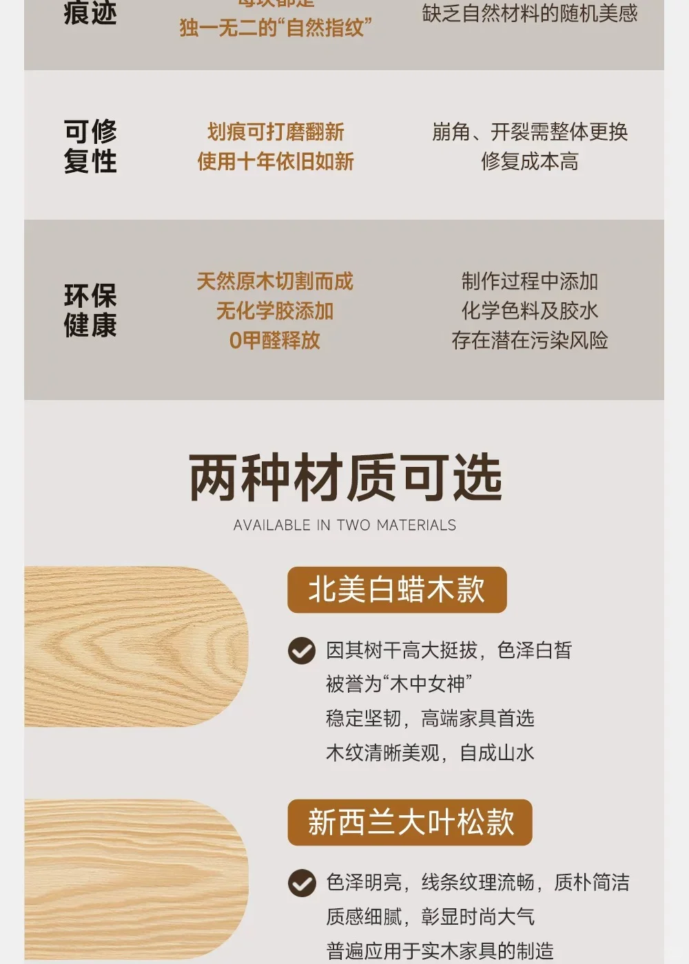 为什么选择实木家具❓