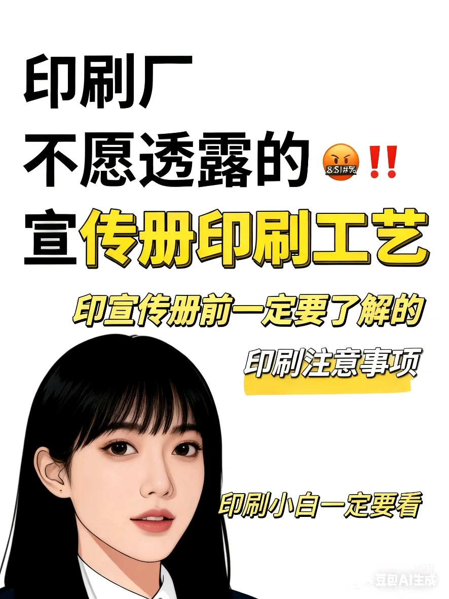 印刷厂不愿透露的㊙️宣传册印刷工艺