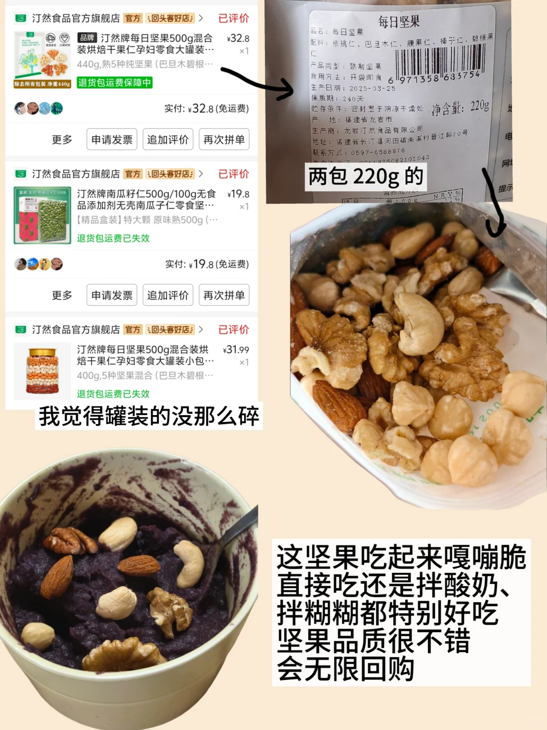寝室健康食物分享帖?