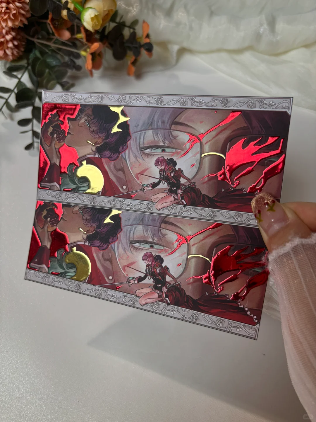 绝美！浮雕立体冷烫