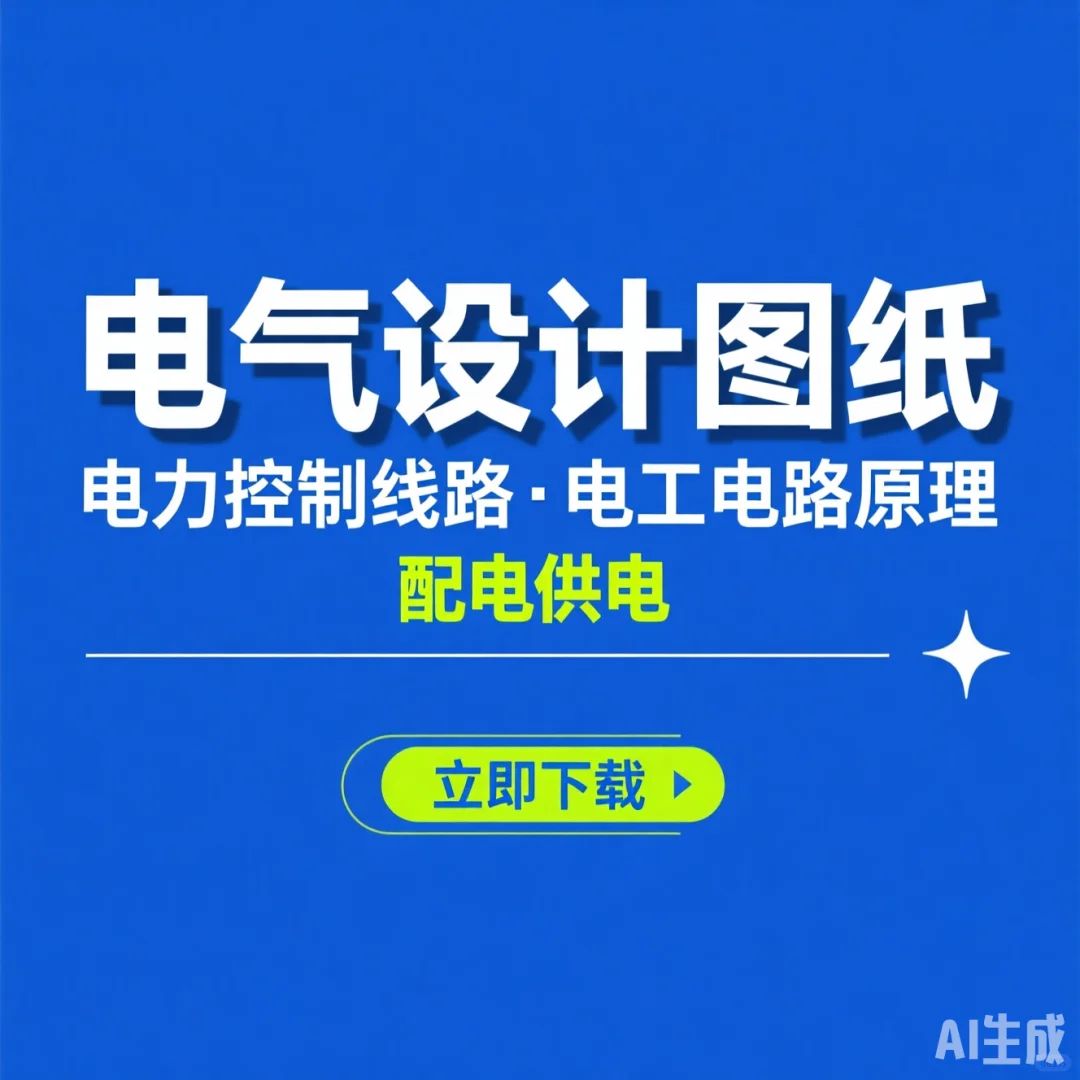 电气设计图纸攻略·配电供电项目图例解析
