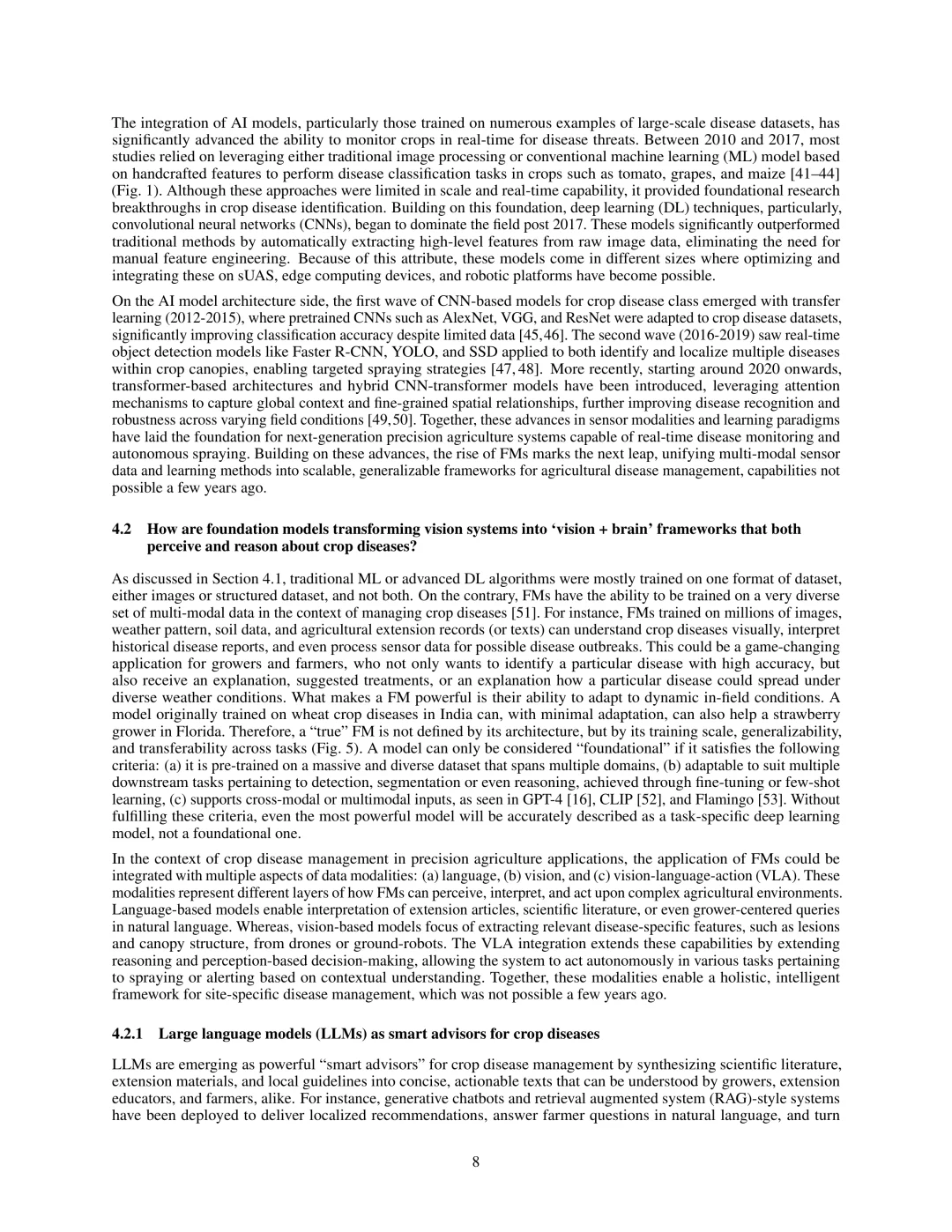 基础模型能颠覆农作物病虫管理吗?