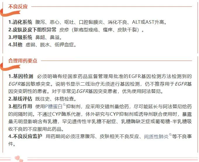 新型药物阿法替尼，用于非小细胞肺癌