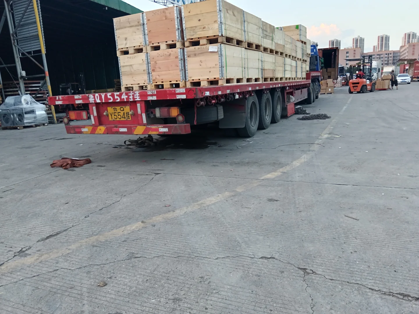 九江的一家物流公司，专业设备仪器大件运输